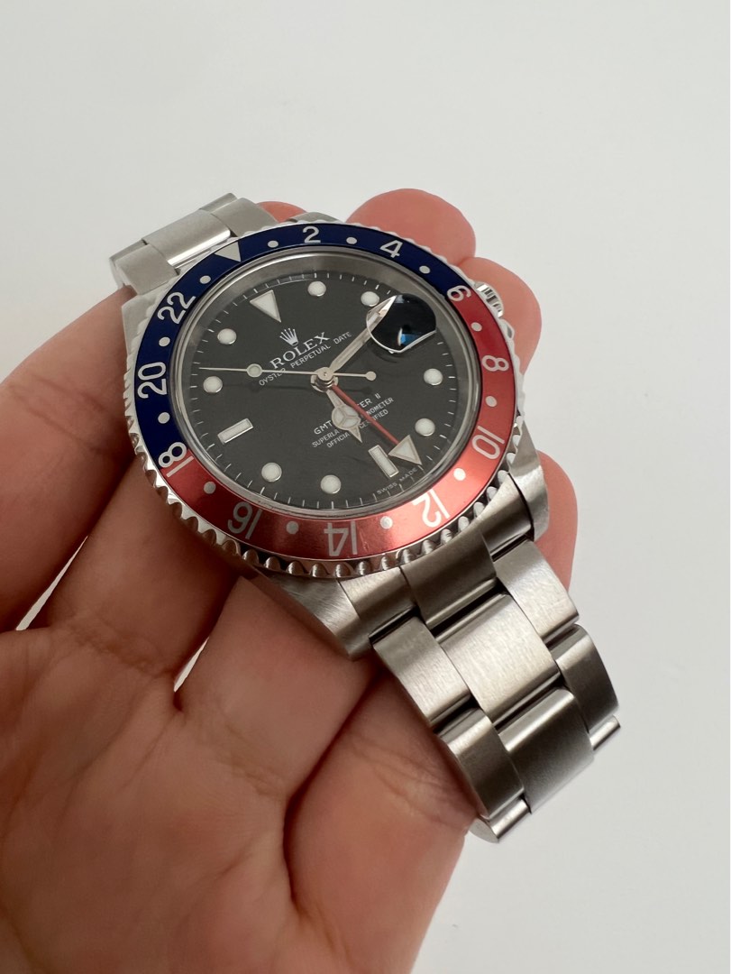 STICK DIAL II Rolex Pepsi GMT Master 2 16710