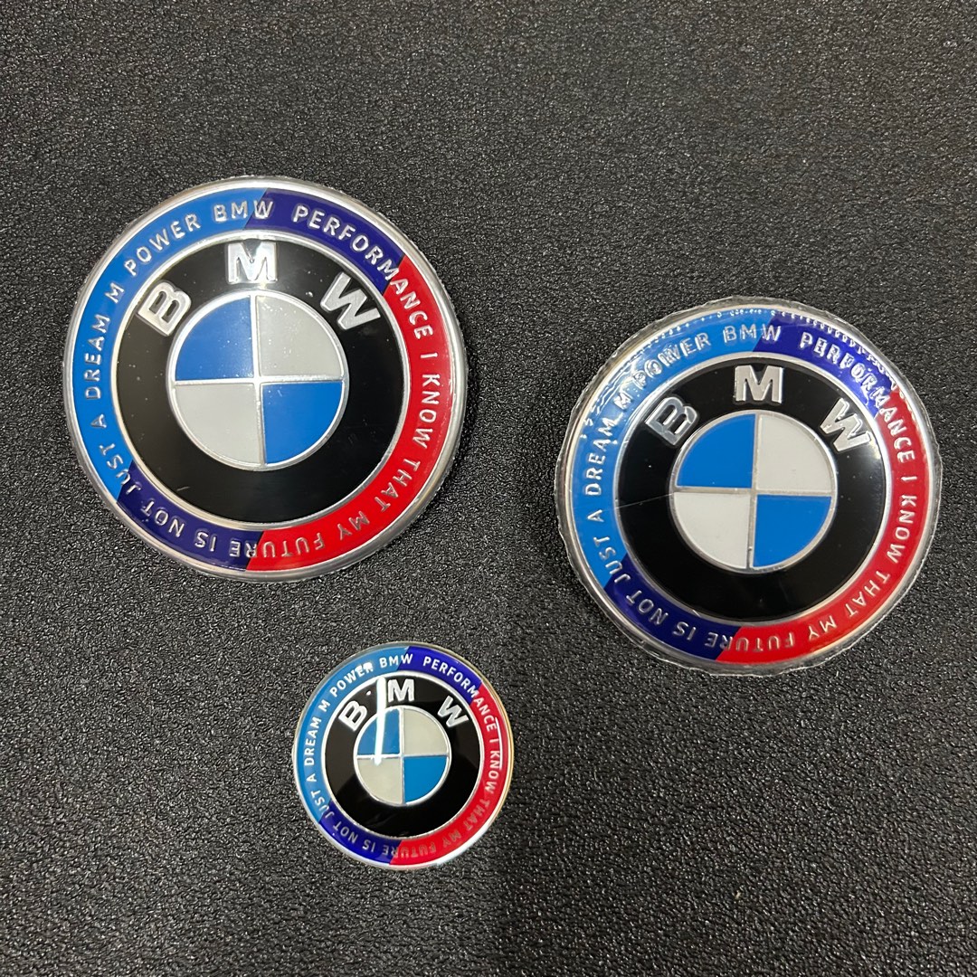 Kith Emblem BMW Kith Edition Logo Emblem Front Rear Steering Wheel Logo For X1 X3 ...