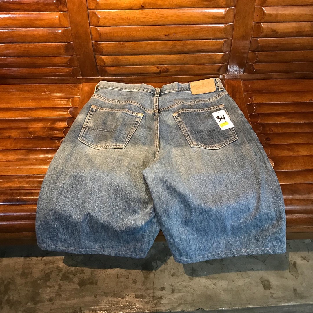 Abercrombie Baggy Jorts, Men's Fashion, Bottoms, Shorts on Carousell