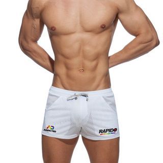 Addicted Shorts in White
