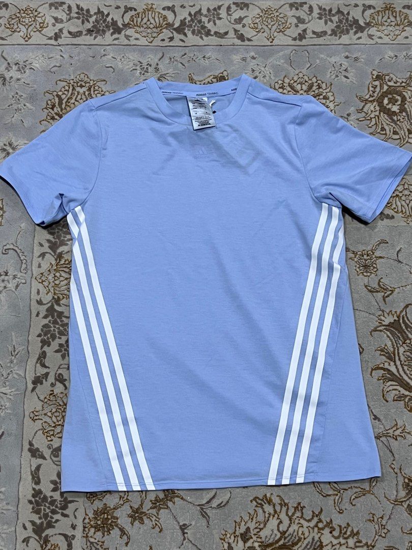 Baby blue clearance adidas shirt
