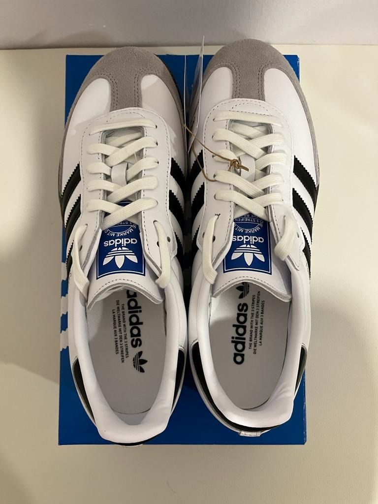 Adidas samba gris hot sale
