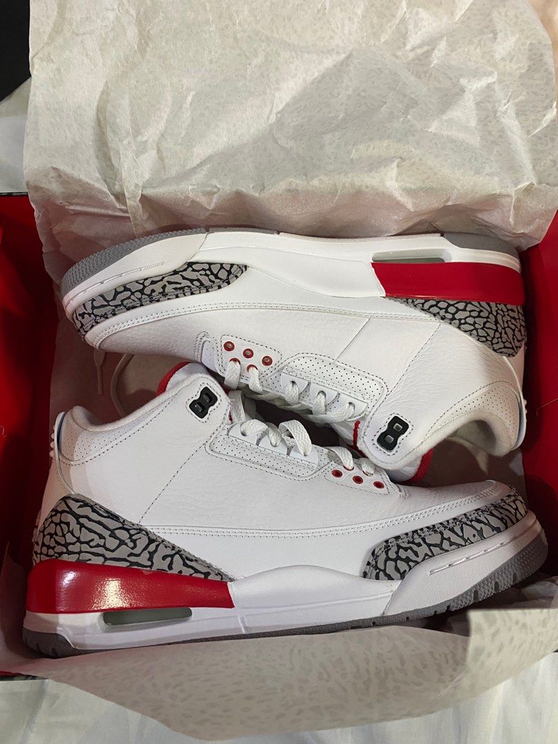 Air Jordan 3 Retro Katrina HoF Men s Fashion Footwear