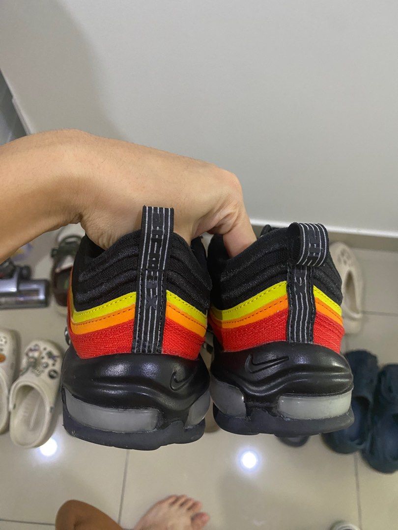 Air max 97 black red yellow orange online