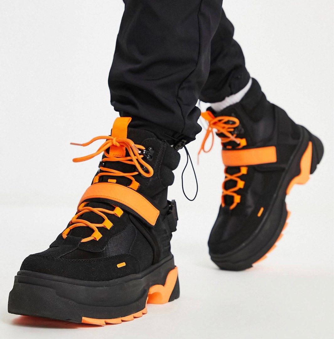 Chunky boots mens top
