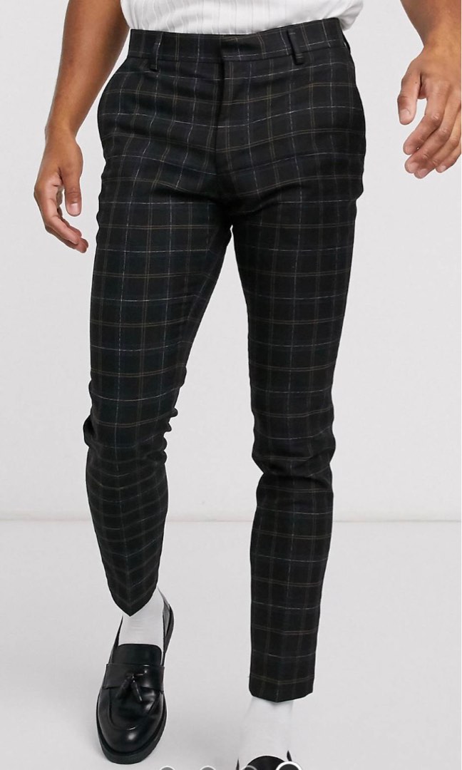 ASOS skinny trousers Men s Fashion Bottoms Trousers on Carousell