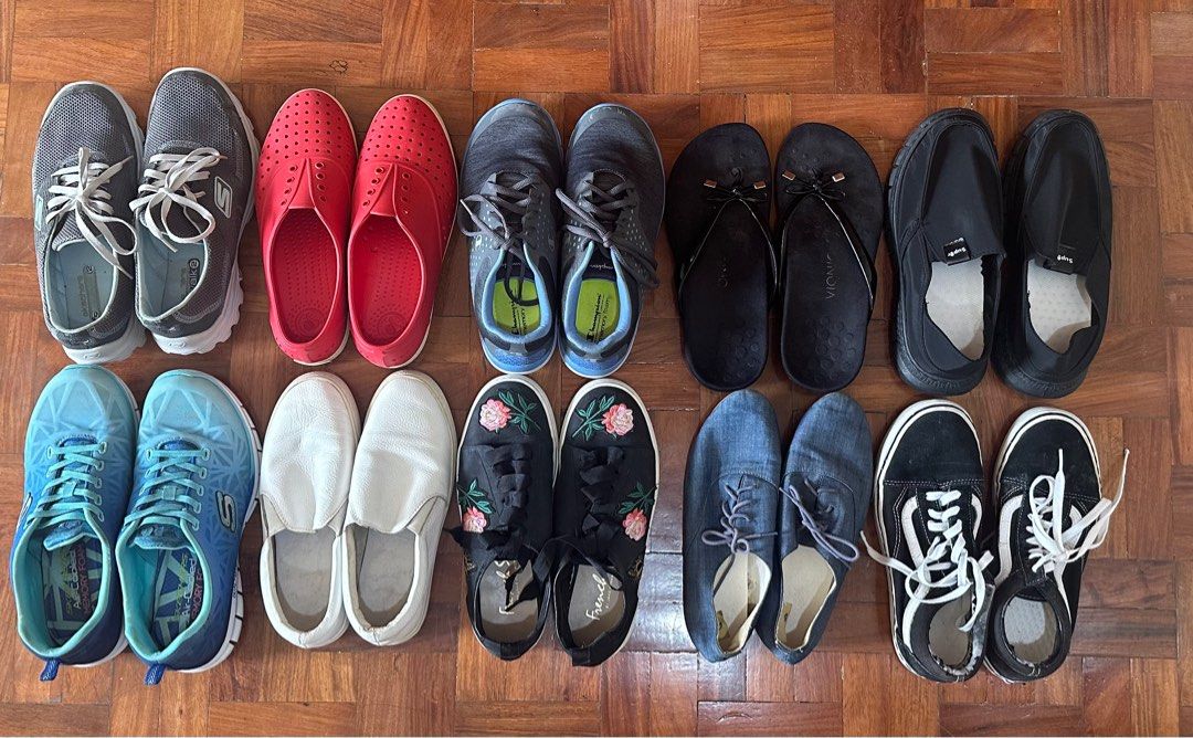 Assorted shoes take all, Women's Fashion, Footwear, Sneakers on Carousell
