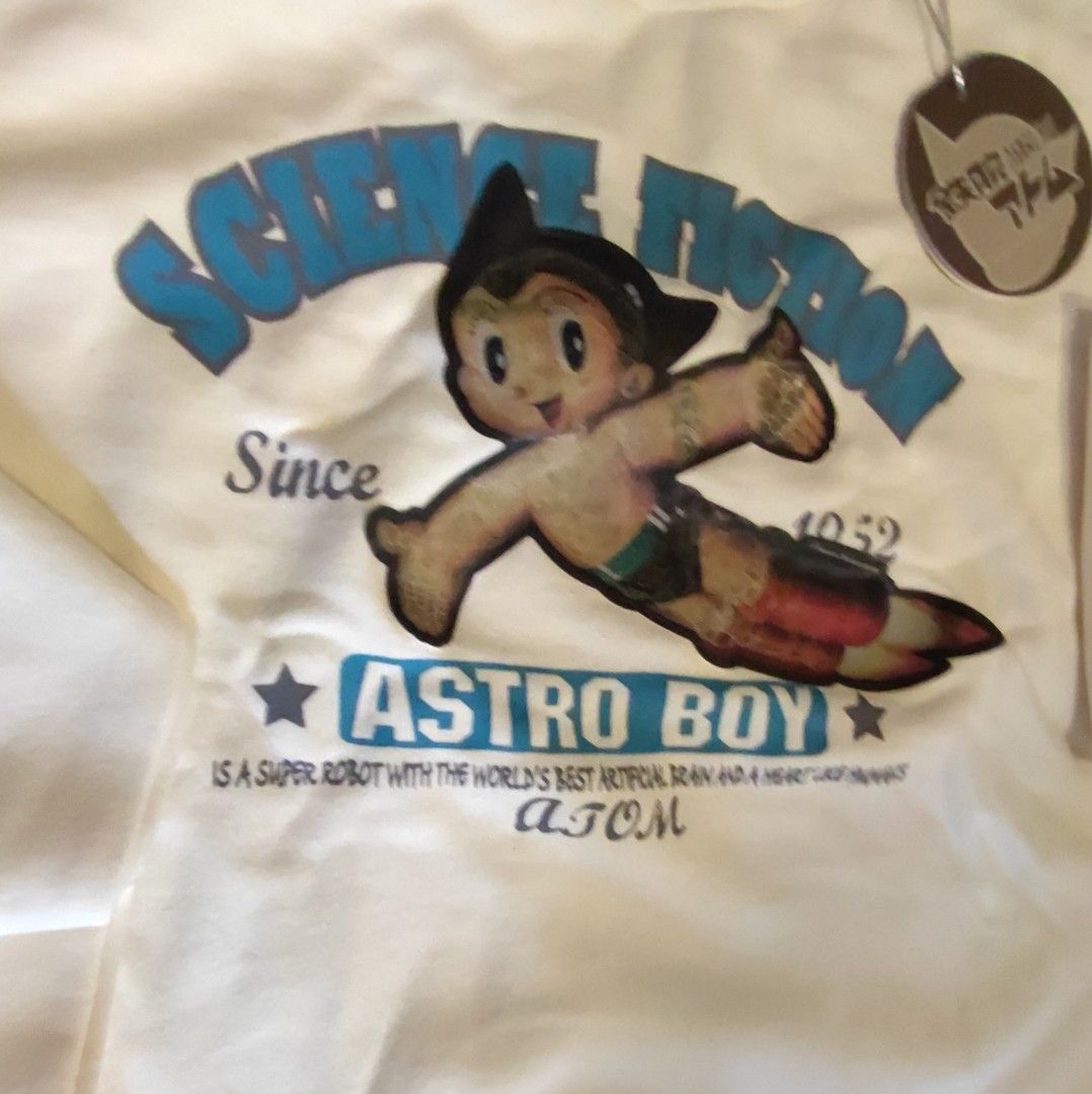 Vintage Vintage Astro Boy Mighty Atom 3D Hologram Tezuka T shirt