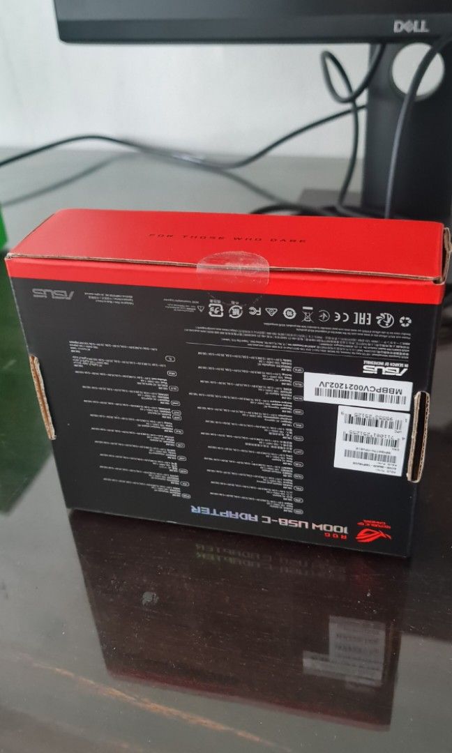 ASUS ROG 100W USB-C Adapter, Computers & Tech, Parts & Accessories ...