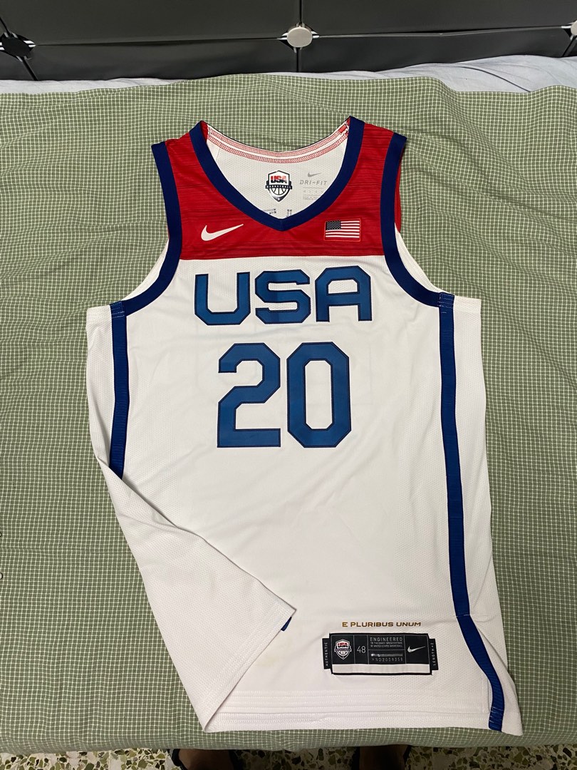 AU Nike team USA NBA authentic basketball Jersey Men s Fashion