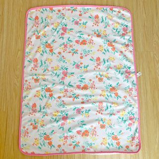 Authentic CARTER'S Baby Girl Floral Plush Blanket
