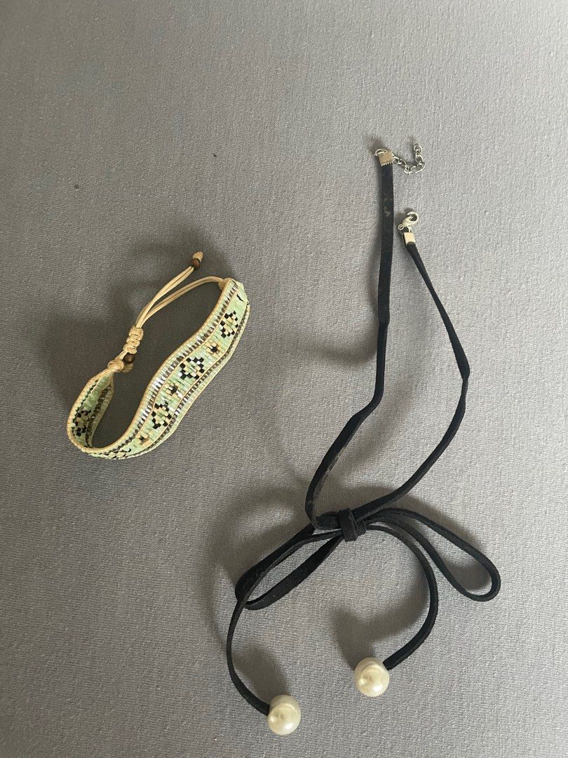 Hermes bone necklace