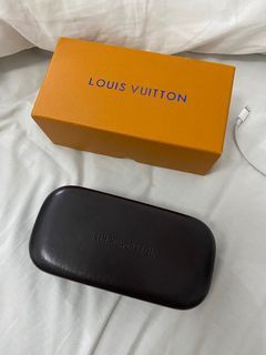 Authentic Louis Vuitton Sunglass Case with box and cloth