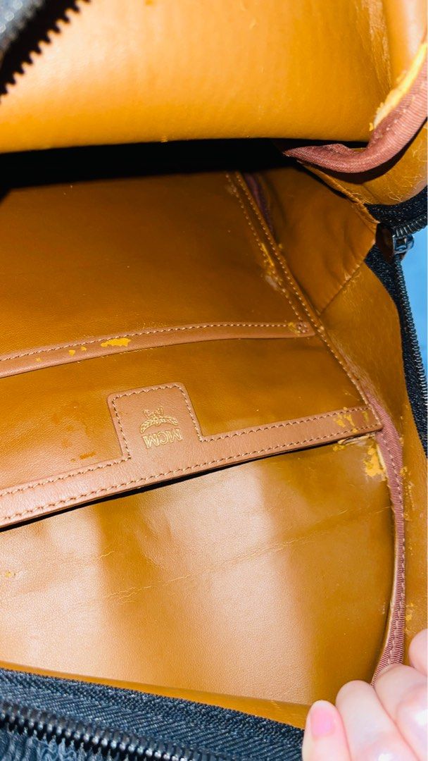 Mcm new arrivals bag inside