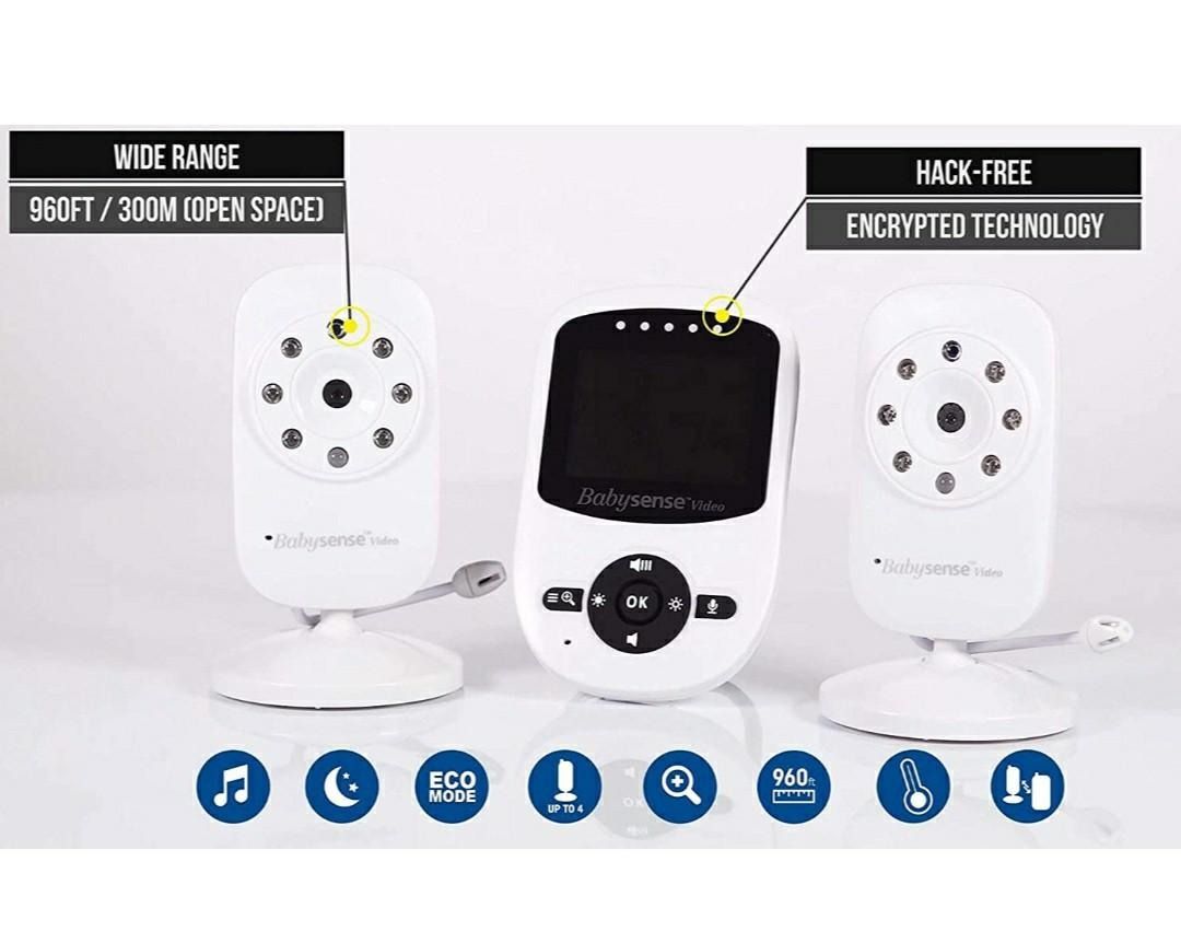 Baby Monitor double camera V24 Babysense, Babies & Kids, Baby