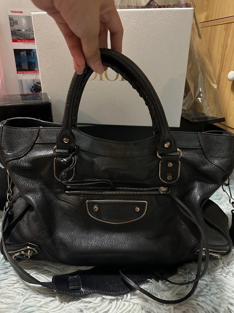 Balenciaga metallic edge bag sales