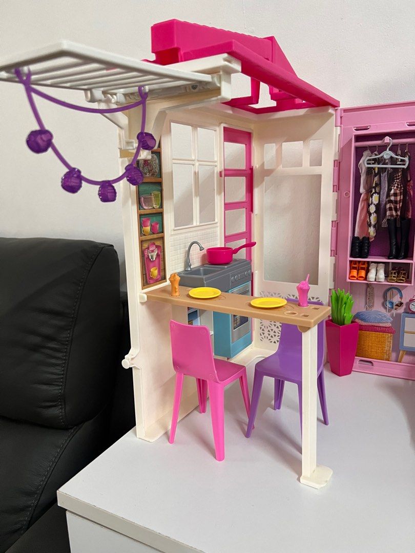 Barbie House Playset Hobbies Toys Toys Games on Carousell