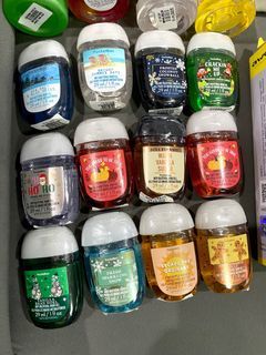 BBW hand sanitizers