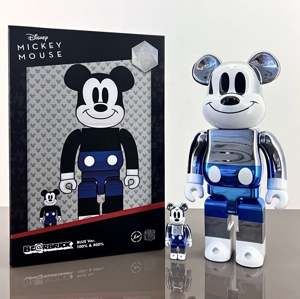 Bearbrick Fragment MICKEY (BE@RBRICK CLOT 3-Eyed Mickey