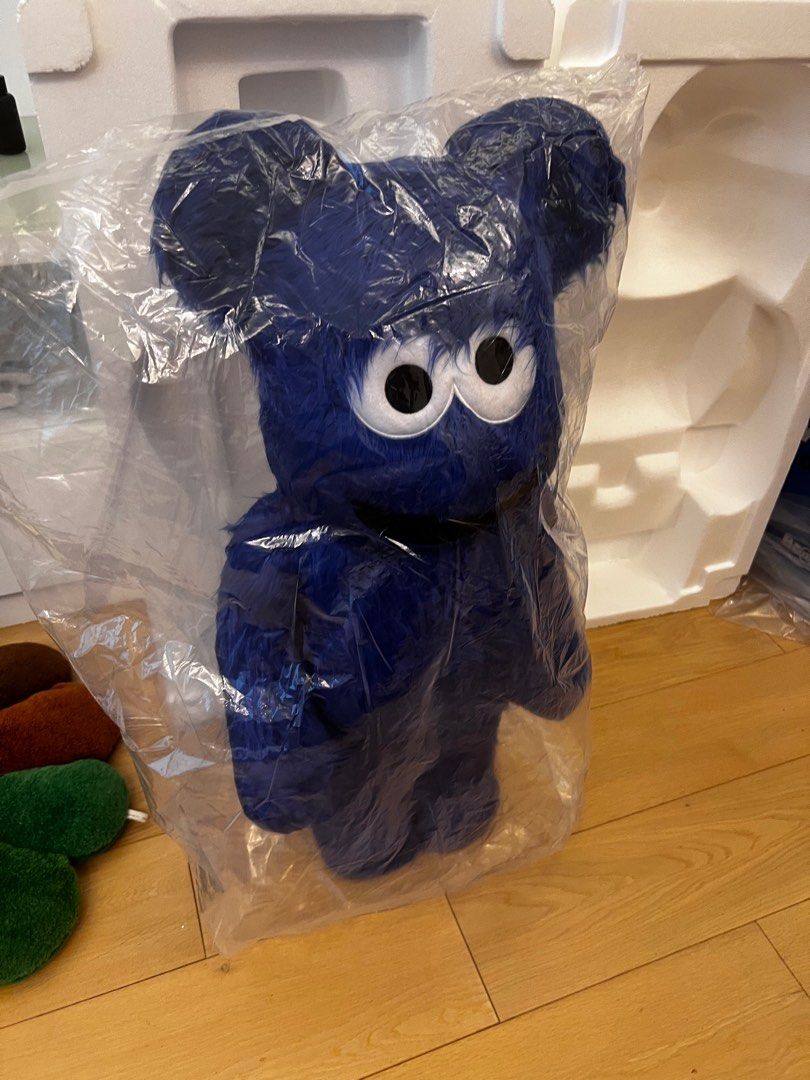 Bearbrick x Sesame Street Cookie Monster blue Costume Ver. 1000