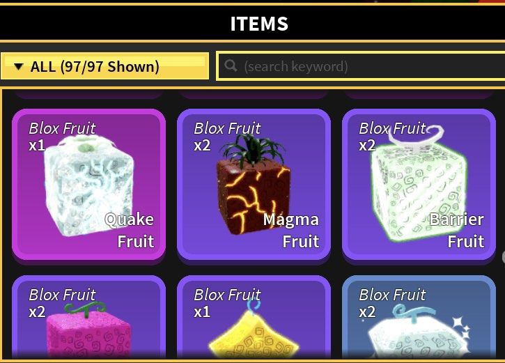 READ DESCRIPTION] (Roblox) COMBO 2X gravity fruit and 1x blizzard fruit  blox fruit, Video Gaming, Gaming Accessories, In-Game Products on Carousell