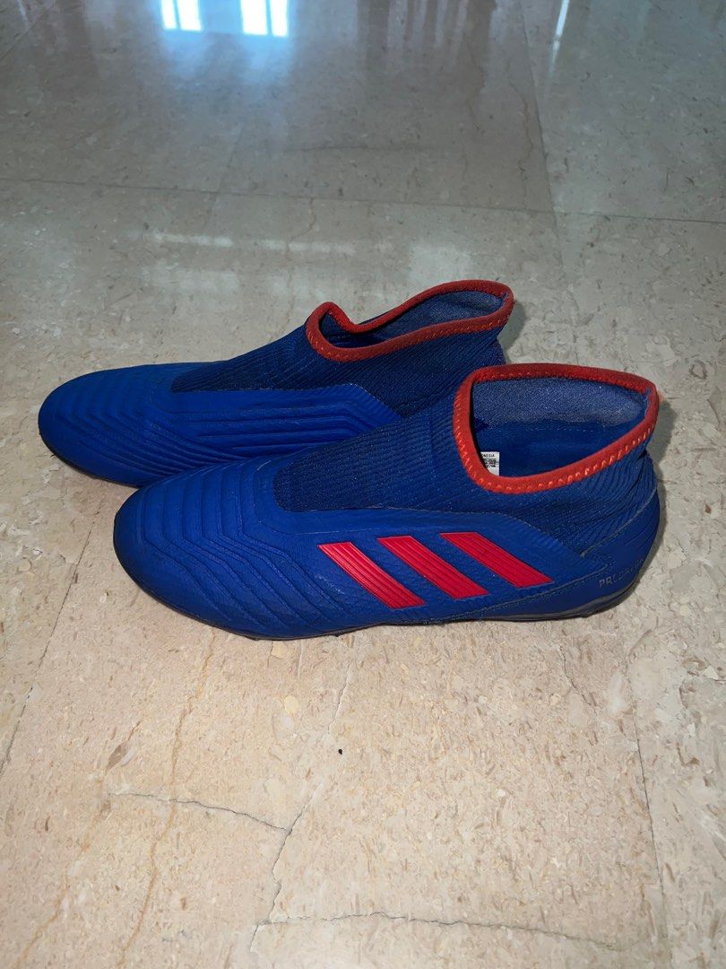 Adidas predator 19.3 outlet laceless blue