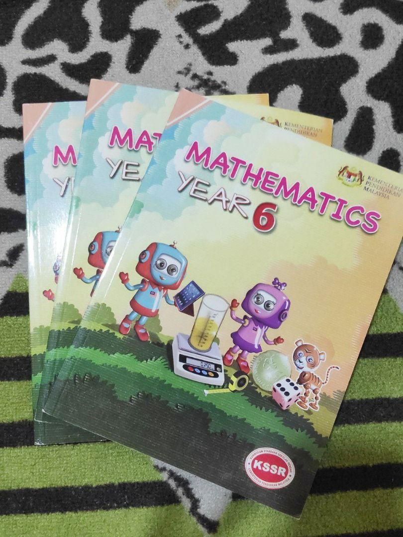 Book - Mathematics Year 6 (NP RM43 , Let Go Fo Free), Hobbies & Toys ...