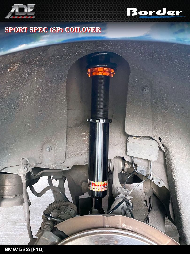 BORDER SPORT SPEC (SP) COILOVER ON BMW 523i (F10), Car Accessories ...
