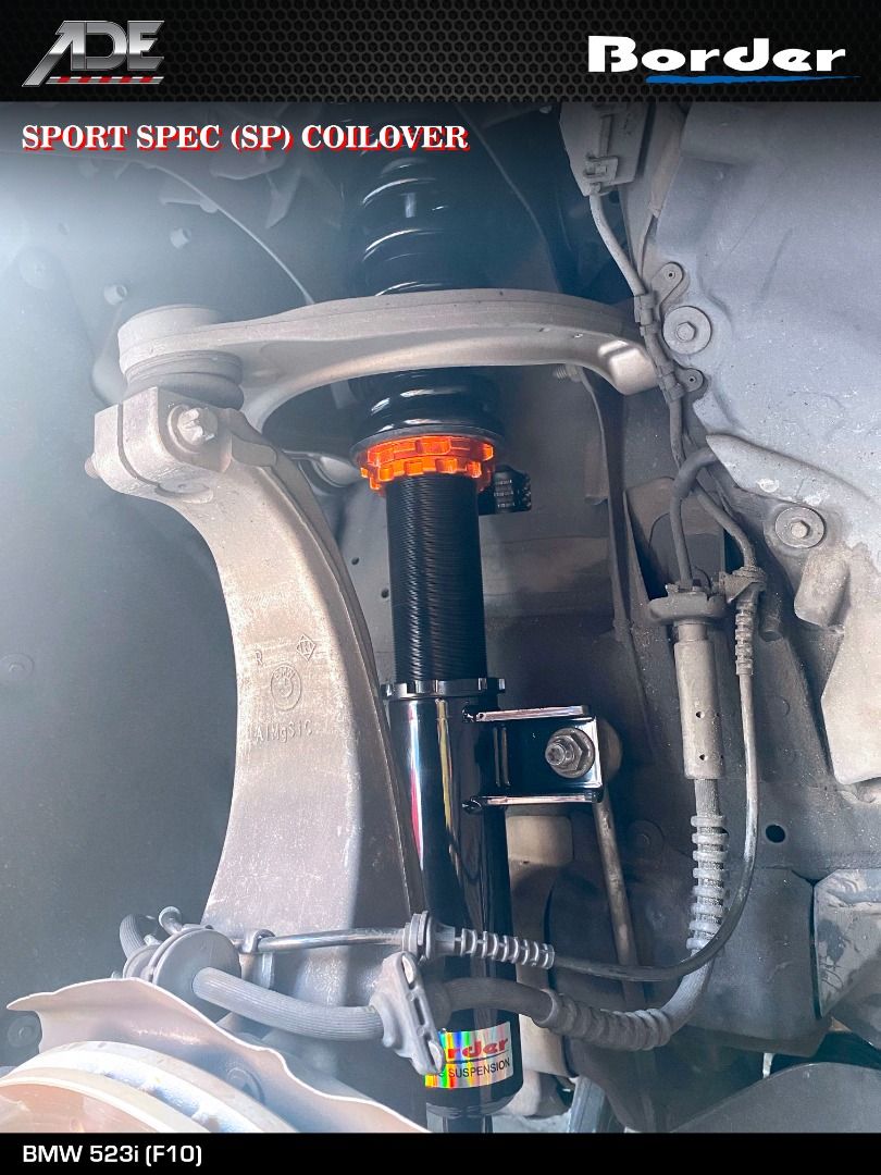 BORDER SPORT SPEC (SP) COILOVER ON BMW 523i (F10), Car Accessories ...