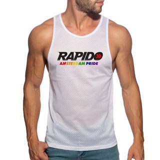 Brand New: Addicted Tank Top in white