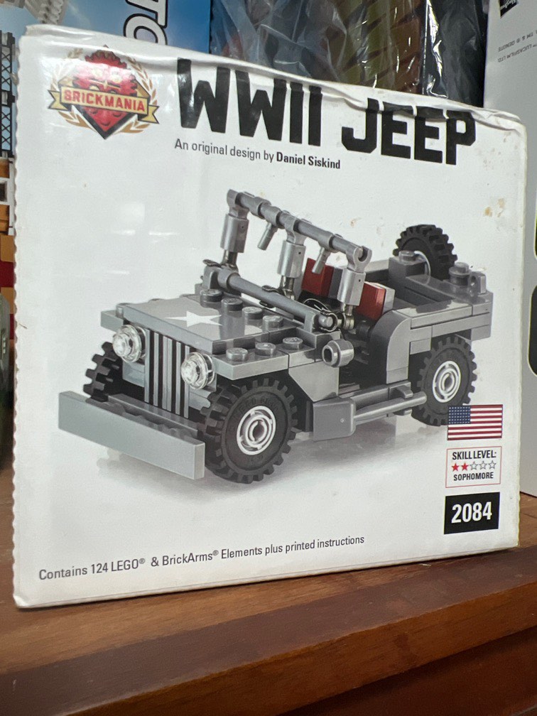 Brickmania ww2 jeep on sale