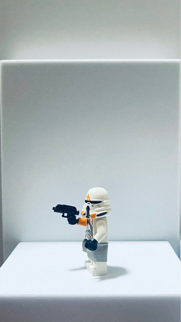 Bricktactical DC-17 blaster pistol (custom molded for lego) (Category: Action & Battle Toys) located in Las Pinas. Submitted by saberbricks (Listing ID 1253029683, Image 1). Description: These are from Bricktactical. Upgrade your favorite Clone troopers with series accurate blaster pistols. MOP: G-Cash.