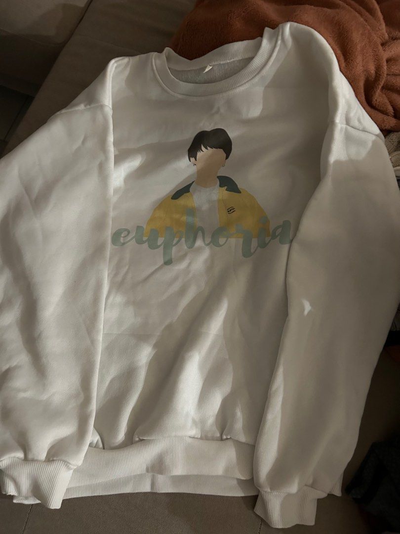 Jungkook white sweater cheap