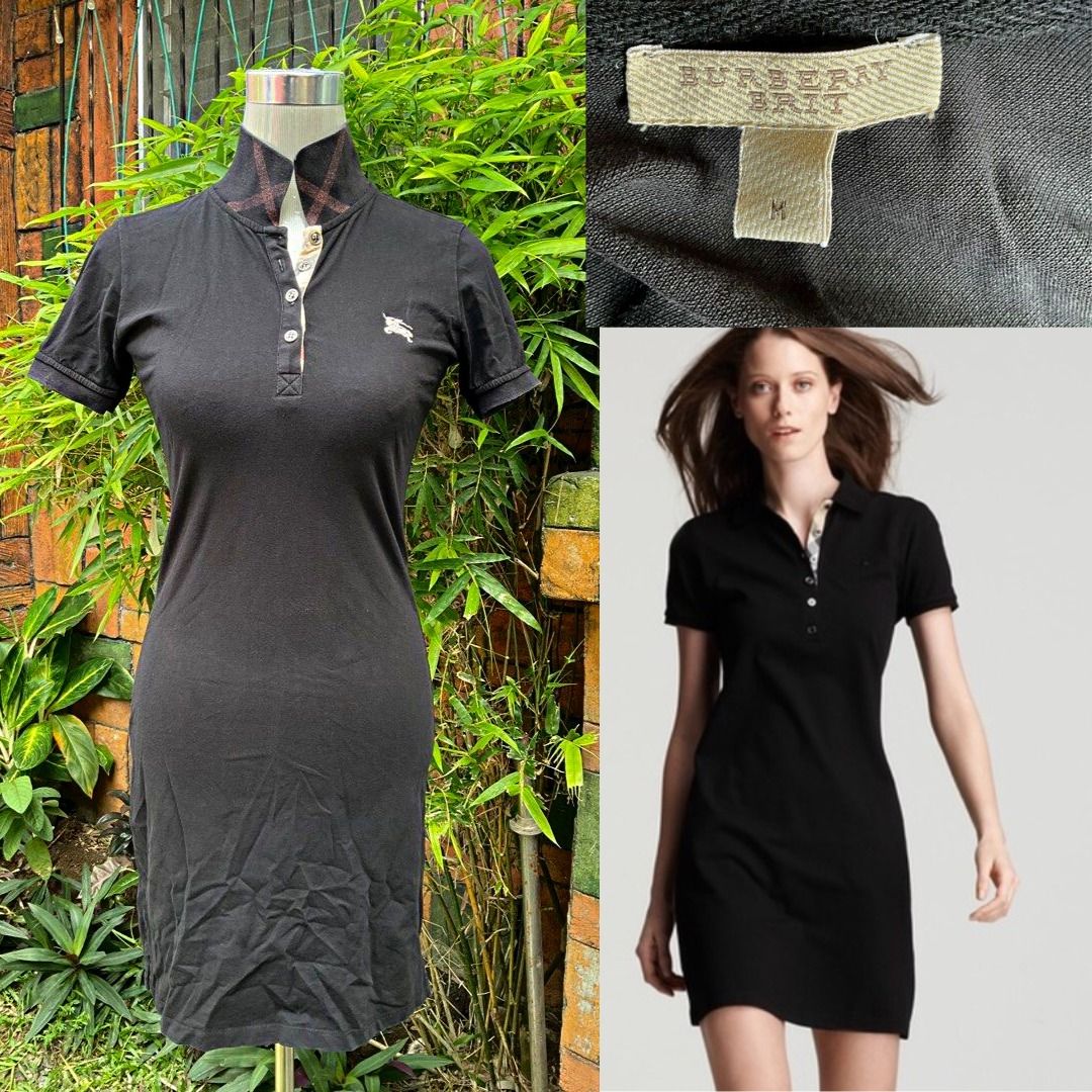 BURBERRY Polo Dress Burberry Brit MADE IN TURKEY Cotton Tennis Dress Size Medium Waist 27 28 Women s Fashion Dresses Sets Dresses on Carousell