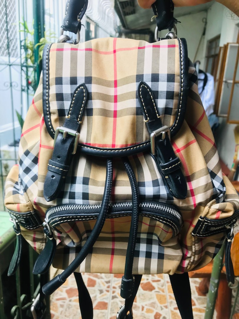 Burberry rainbow backpack deals