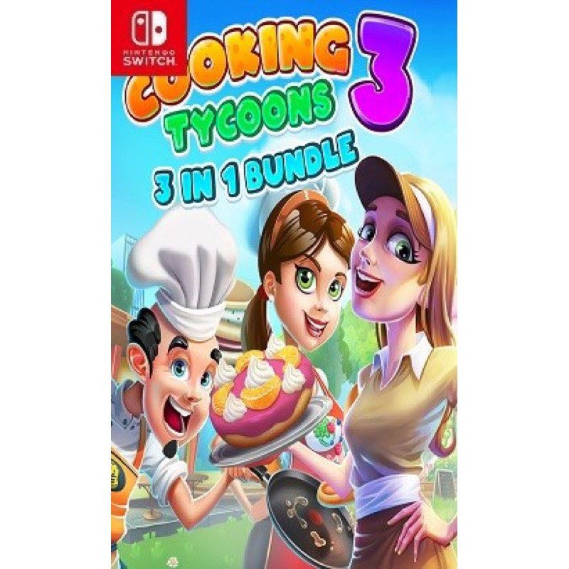 Cooking Tycoons 2 - 3 in 1 Bundle for Nintendo Switch - Nintendo