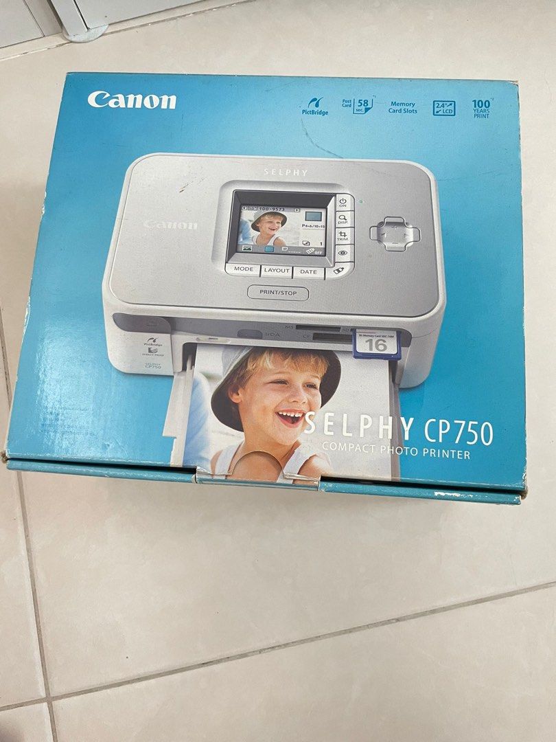 Canon Selphy CP750 review
