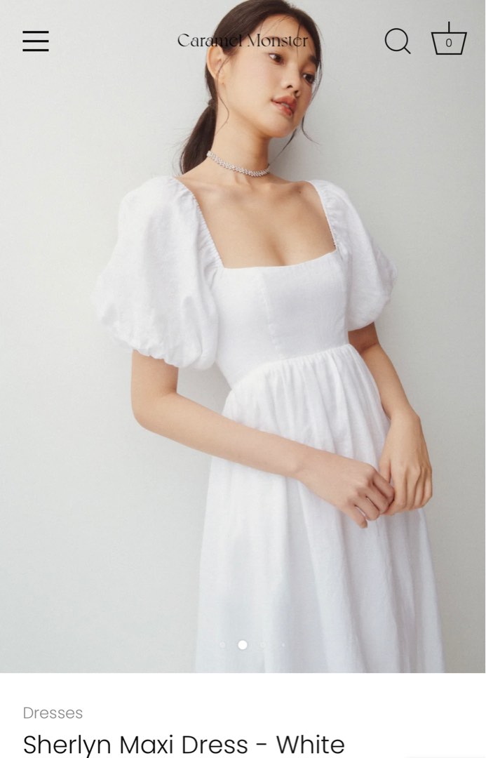 Caramel Monster Sherlyn Dress, Women's Fashion, Dresses & Sets, Dresses on Carousell