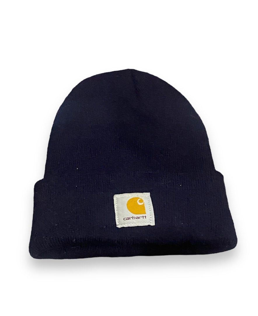 Black carhartt hat hot sale
