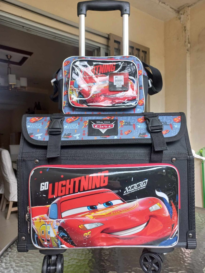 Cars Trolley Bag on Carousell