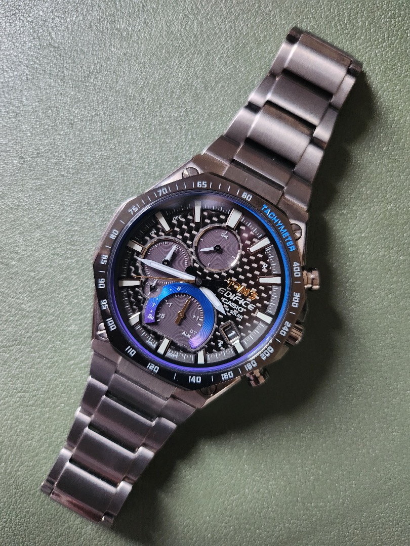 Casio Edifice Tom s Limited Edition EQB 1100TMS 1A Men s Fashion