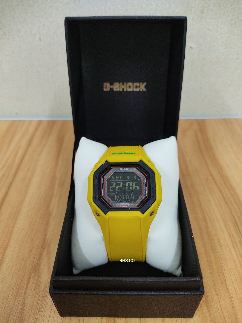 Casio G Shock G056RE Rasta YELLOW