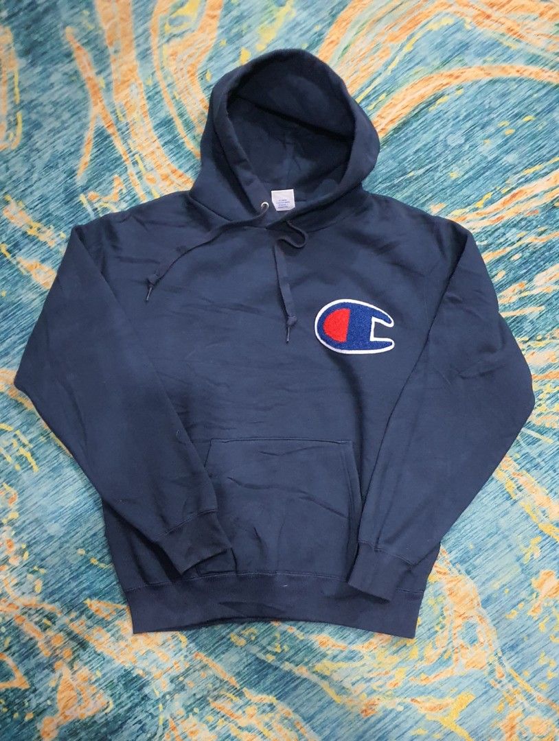 Champion hoodie big c Men s Fashion Coats Jackets and Outerwear