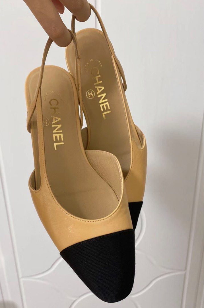 Chanel slingback 38 outlet