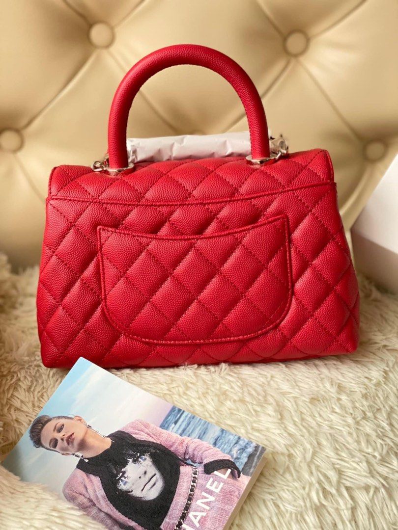 Chanel coco best sale handle 9.5