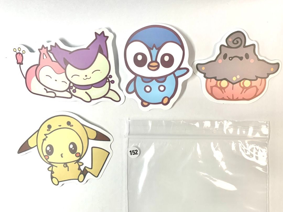 Pokemon Cute Kawaii Chibi Laptop Waterproof Stickers |50 Stickers