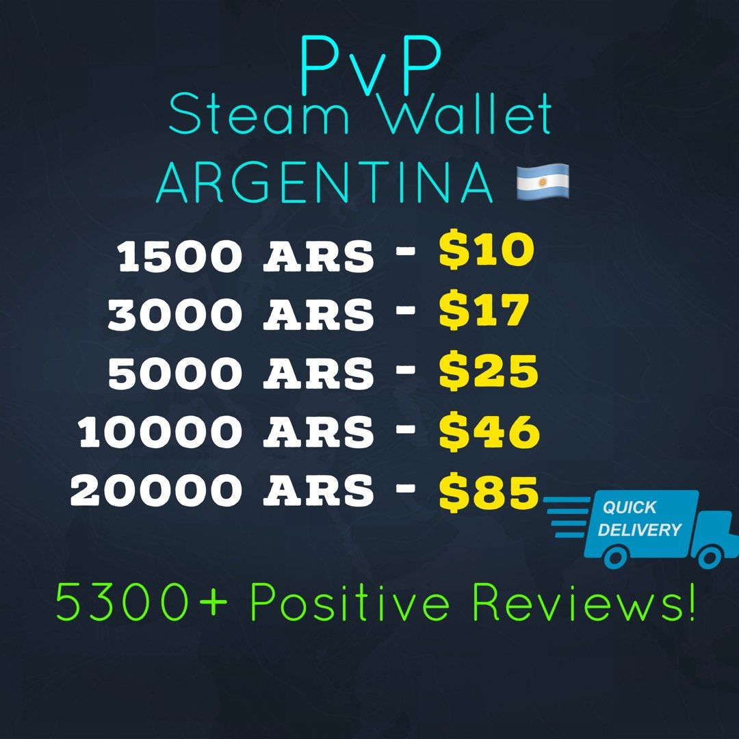 Comprar Steam Gift Card ARS (Argentina) - Full Games