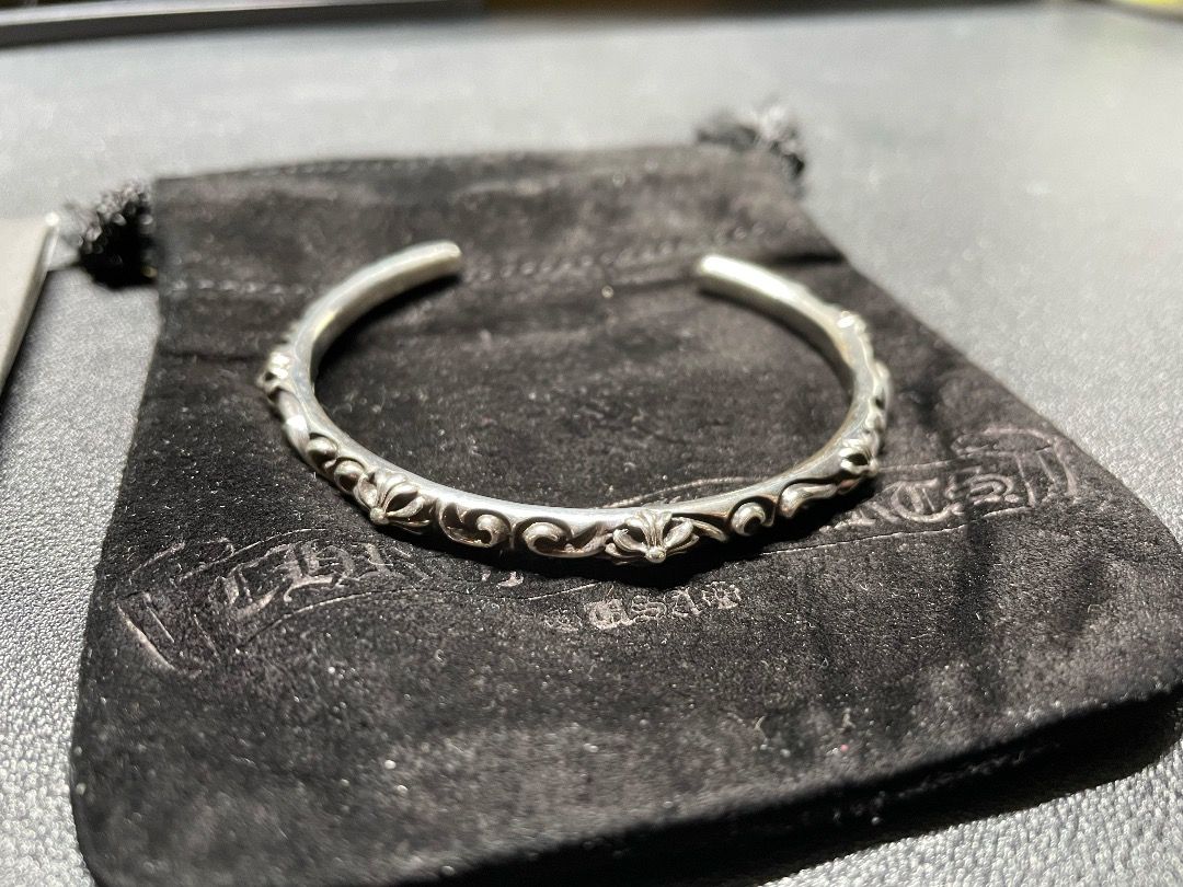 Chrome Hearts SBT Bangle, 名牌, 飾物及配件- Carousell