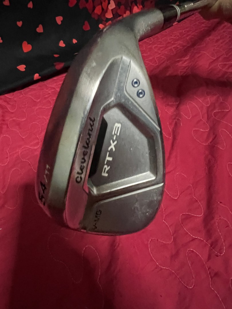 Cleveland RTX 3 CB Tour Satin Lob Wedge 54 Right Handed Steel