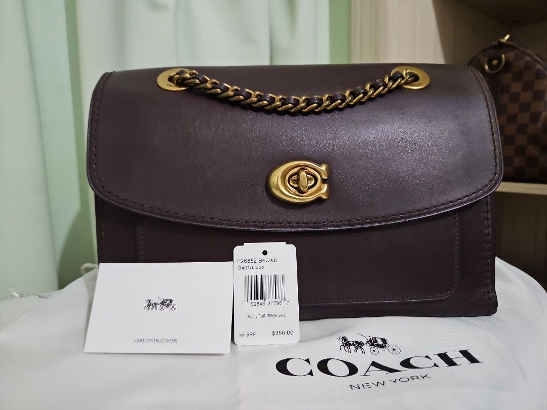 Coach parker oxblood online